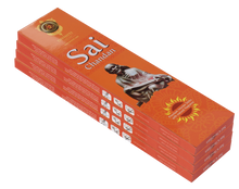 Load image into Gallery viewer, Diviniti Sai Chandan Incense Sticks| Incense Stick with Natural Fragrance| Sai Chandan Fragrance for Long-Lasting Aroma| Charcoal Free, 100% Natural (25GM X 12)