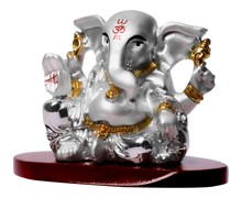 Load image into Gallery viewer, DIVINITI 999 Silver Plated Vinayak Ganesha Idol For Home Decor, Festival Gift, Puja (5 X 7 CM)
