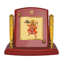 Load image into Gallery viewer, Diviniti 24K Gold Plated Hanuman Ji For Car Dashboard, Home Decor, Festival Gift (7 x 9 CM)
